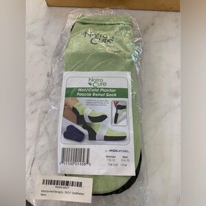 New - NatraCure Plantar Fasciitis Cold Therapy Socks